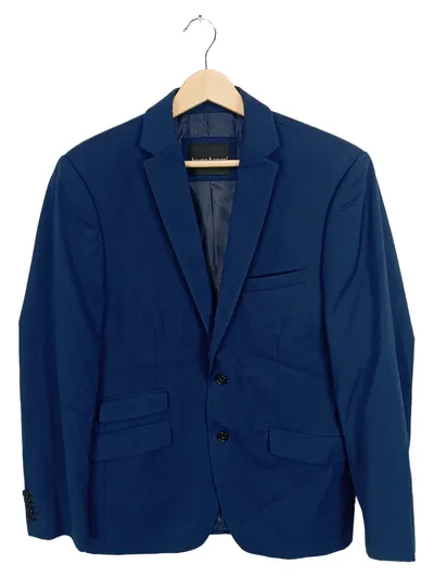 bruno banani Sakko Herren Gr. 48 Business Blau Elegant