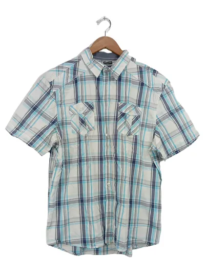 Tom Tompson Herren Freizeithemd Kurzarm kariert Mehrfarbig Gr. XL