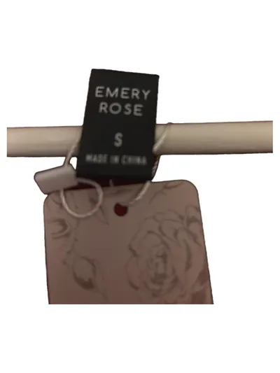 EMERY ROSE Damen Freizeitkleid Rot Rüschen Gr. S/36 Sommerkleid