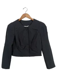 Diane von Furstenberg Damen Blazer Gr. 6 Schwarz Business Kurzblazer 1