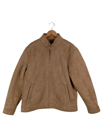 LANDS' END Herren Outdoorjacke Gr. 44;XS Braun Casual Polyester