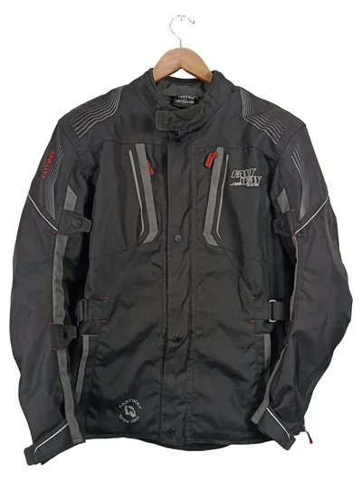Fastway Motorradjacke Herren Schwarz Gr. 54/XXL Sportlich