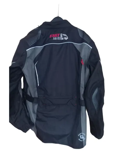 Fastway Motorradjacke Herren Schwarz Gr. 54/XXL Sportlich