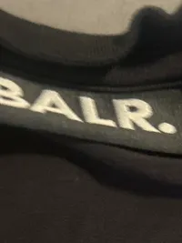 BALR. Damen T-Shirt Schwarz Gold Logo Print Gr. S Streetwear 5