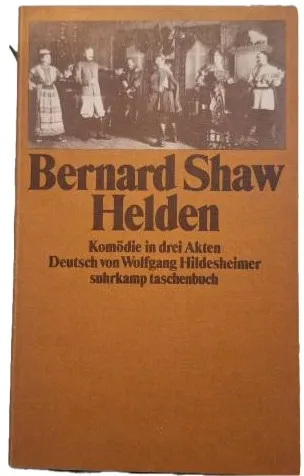 Suhrkamp Helden Komödie Bernard Shaw Theater Suhrkamp Taschenbuch