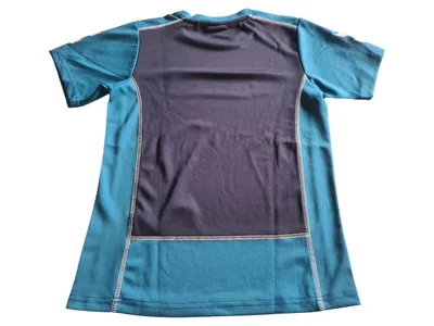 Hummel Kinder Sport Shirt Gr. 164 Türkis Polyester Logo