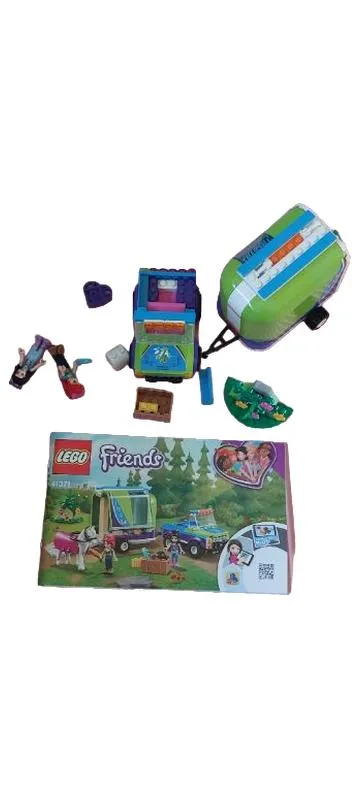LEGO Friends 41371 Mias Pferdetransporter Bauset Komplett Anleitung 1