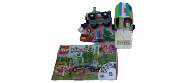 LEGO Friends 41371 Mias Pferdetransporter Bauset Komplett Anleitung 2