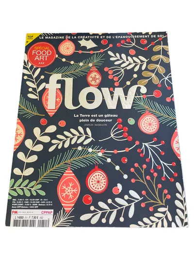 Flow Special Food Art Zeitschrift Weihnachten Kochen DIY Kreativität