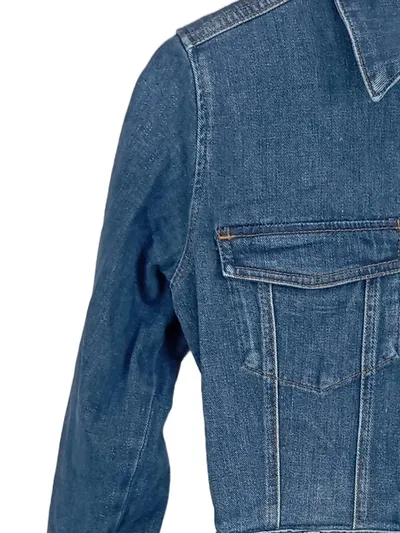 7 For All Mankind Jeanskleid Damen Gr. 38 Blau Casual