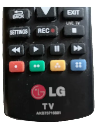 LG AKB73715601 Fernbedienung für TV Schwarz Original