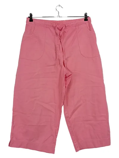 BHS Damen Caprihose Pink Gr. 44 Casual Baumwolle Sommerhose