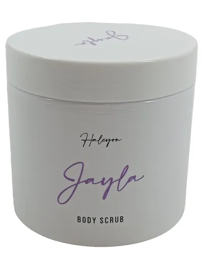Jayla Halcyon Body Scrub Körperpeeling 350ml Sheabutter Mango NEU