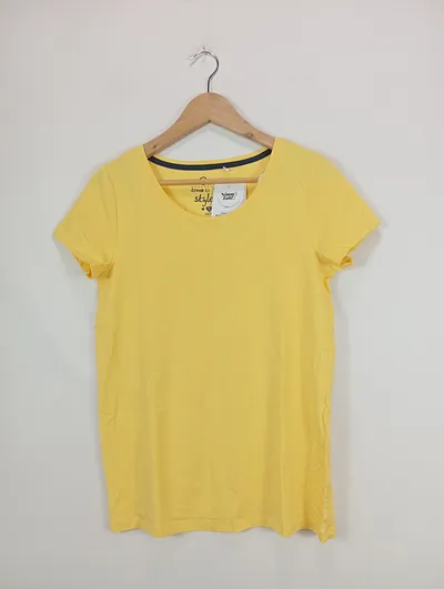 Ernsting's family Damen T-Shirt Gr. S Gelb
