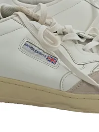 British Knights Herren Sneaker low Gr. 45 Weiß Casual Sportschuhe 3