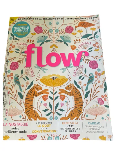 Flow Zeitschrift Kreativität Achtsamkeit DIY Psychologie Ausgabe 61