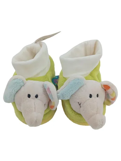 NICI Elefant Krabbelschuhe Kinder Gr. 18 Mehrfarbig Charmant Babyschuhe