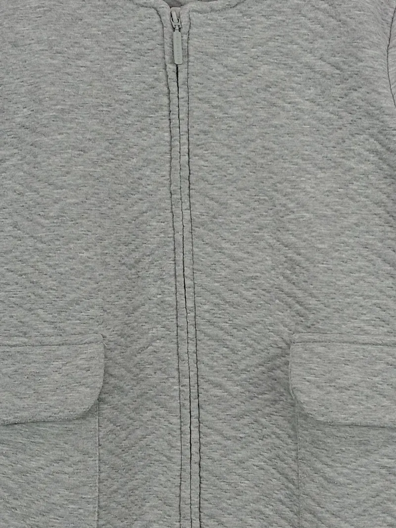 Bellybutton Damen Steppjacke Gr. 40/L Grau Casual Reißverschluss 2