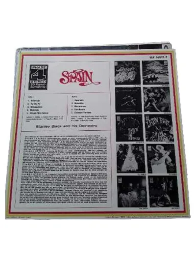 Spain - Stanley Black and His Orchestra Vinyl LP Decca Phase 4 Stereo