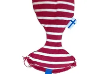 Finkid Baby Kuscheltier Stofftier Fisch Rot Gestreift Spielzeug 2