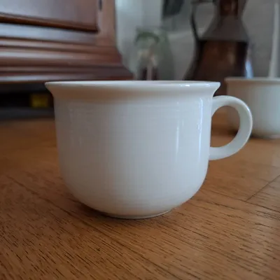 Thomas Porzellan Tasse Klassisch Weiß 8 cm Alltag Spülmaschinenfest