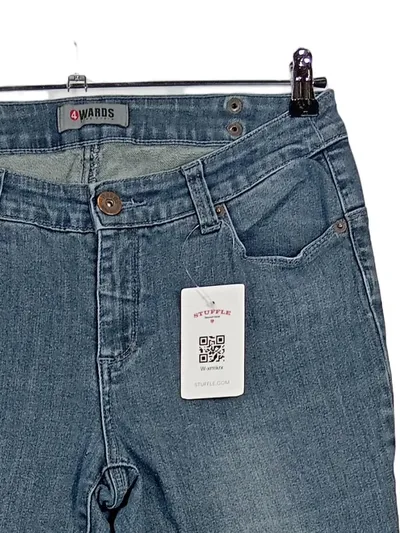 4Wards Damen Jeans Straight Leg Blau W32/40 L Casual 100% Baumwolle