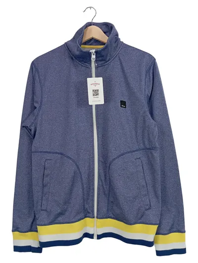 Bench Herren Trainingsjacke Gr. 48/M Blau Sportlich Polyester
