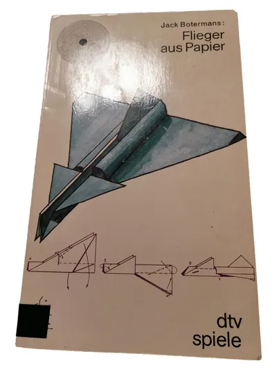 dtv Flieger aus Papier Bastelbuch DIY Anleitungen Jack Botermans