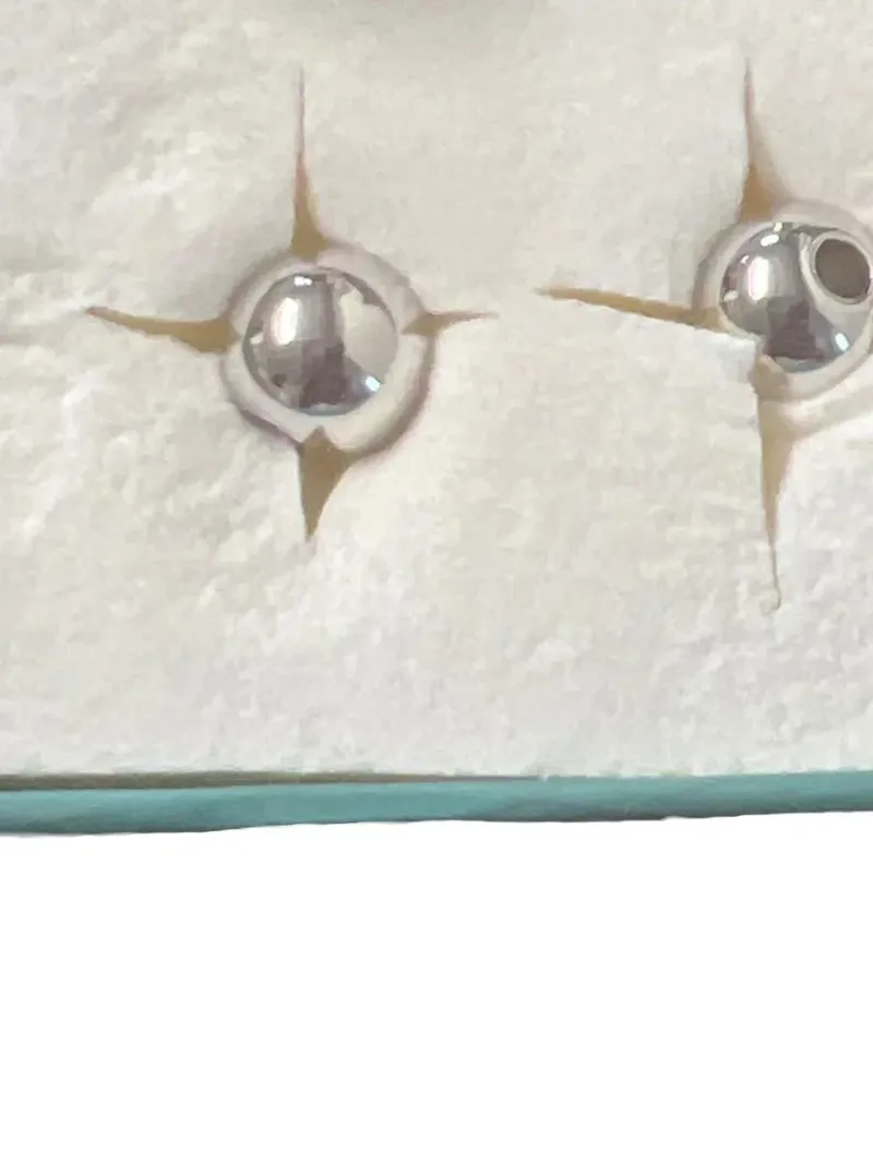 Pierre Lang Ohrstecker Damen Klassisch Mehrfarbig Metall 1.5cm Set 3