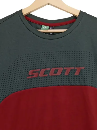 SCOTT Herren Sport Shirt Gr. 40/XXS Mehrfarbig Polyester Baumwolle