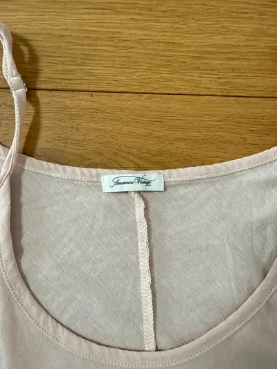 American Vintage Damen Top Rosa Gr. 40/L Baumwolle