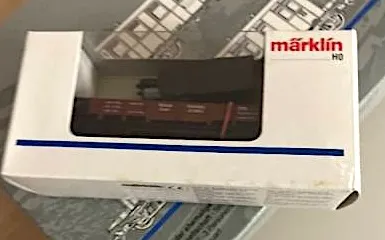 Märklin H0 Personenwagen Braun 14cm 4cm Modelleisenbahn Waggon