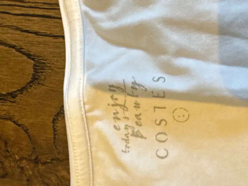 COSTES Damen T-Shirt Basic Weiß Gr. 40/L Kurzarm 5