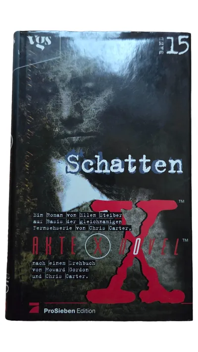 Ellen Steiber Akte X Schatten Thriller Roman Taschenbuch vgs Band 15