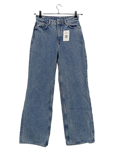 Monki Jeans Wide Fit Damen W26/34 Blau Casual