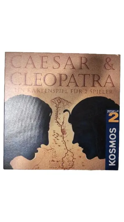 Caesar & Cleopatra KOSMOS Kartenspiel für 2 Spieler Strategiespiel