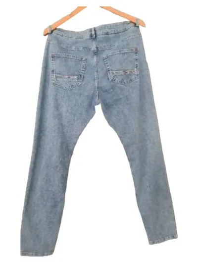 Mos Mosh Damen Mom Jeans Hellblau Gr. 30 Baumwolle Casual