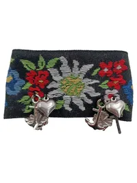 Blutsgeschwister Armband Trachten Edelweiß Blumen Anhänger XL Damen 1