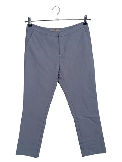 Socx Damen Anzughose Gr. 26/34 Grau Business Stoffhose Stretch