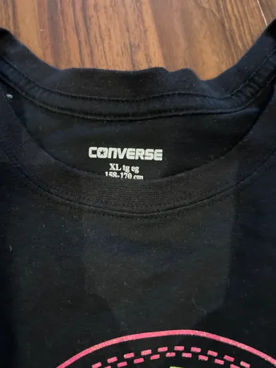 Converse Chuck Taylor All Star Langarmshirt Kinder Gr. 158-170 Schwarz