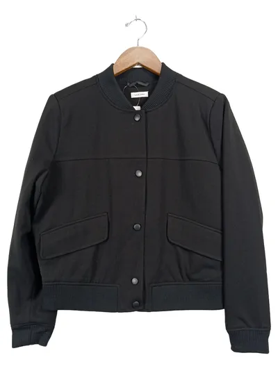 LASCANA Damen Bomberjacke Gr. 38 Schwarz Casual