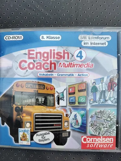 Cornelsen English Coach 4 Multimedia PC Lernsoftware Vokabeln Grammatik Bayern