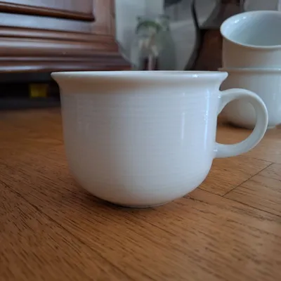 Thomas Tasse Porzellan Weiß Uni 8 cm Minimalistisch Alltag