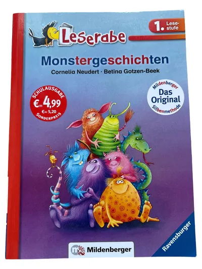 Leserabe Monstergeschichten 1. Lesestufe Kinderbuch Ravensburger