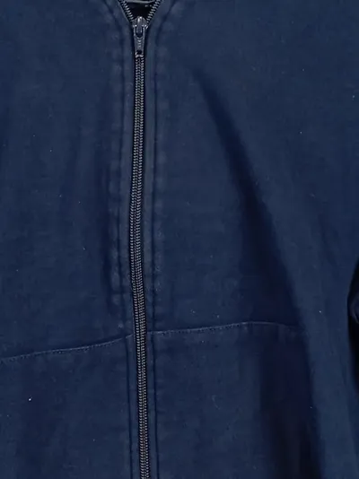 Hanes Kinder Sweatjacke Blau Gr. 140 Kapuzenpullover Reißverschluss Casual