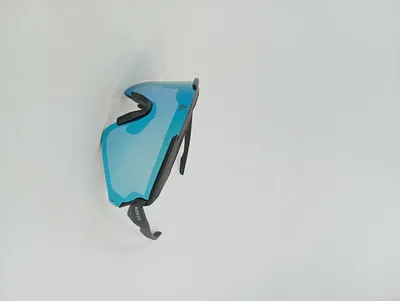 Naked Sportbrille Herren Damen Schwarz Blau Verspiegelt Sonnenbrille CAT.3