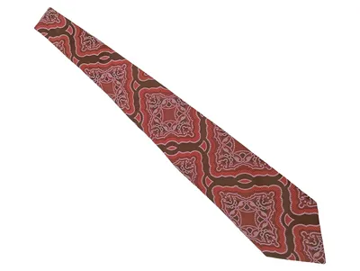 Commodore Krawatte Herren Elegant Mehrfarbig Paisley Business