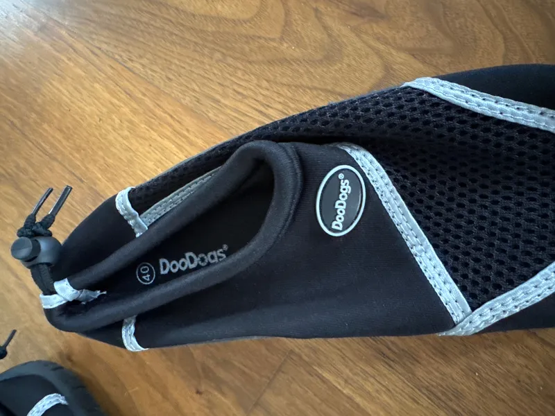 DooDogs Badeschuhe Herren Größe 40 Schwarz Sportlich Wasserschuhe 4
