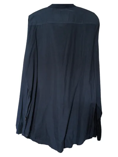 Vans Damen Hemdbluse Blau Gr. 40/L Langarm Viskose Freizeit