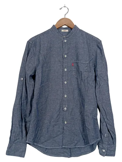 Levi's Herren Freizeithemd Blau L Casual Slim Fit